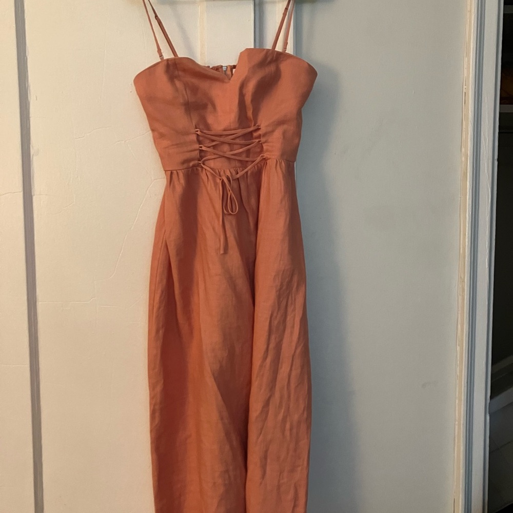 Reformation Cosima Linen Dress - Picture 3 of 4